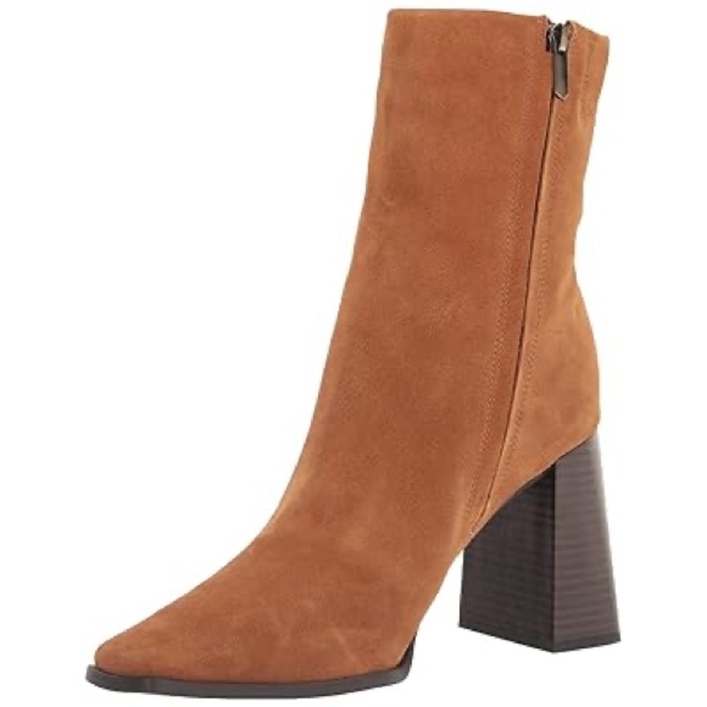 New Sam Edelman Women's Ivette Fashion Boot Toasted Chestnut Size 7 - Picture 2 of 7